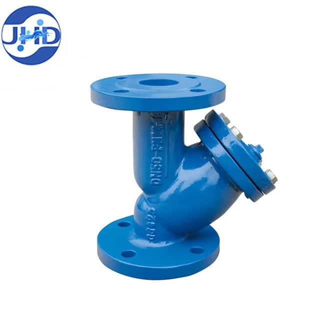 ရေပိုက်လိုင်းအတွက် အရည်အသွေးမြင့် Ductile Iron Flange Filter Y Strainer